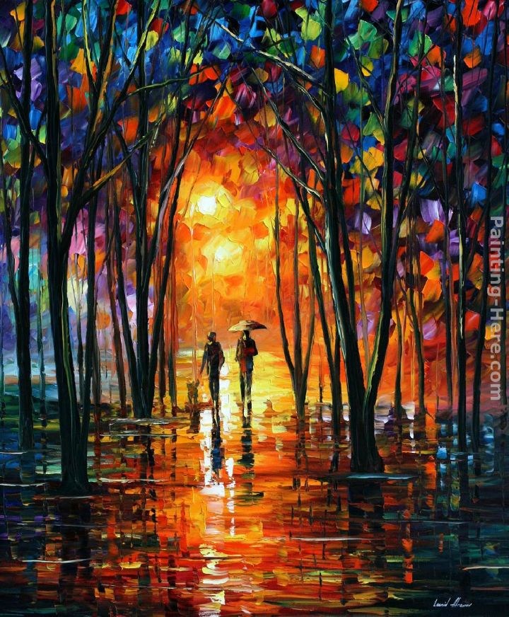 Leonid Afremov DARK PARK